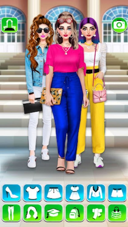 College Girls Fashion Dress Up