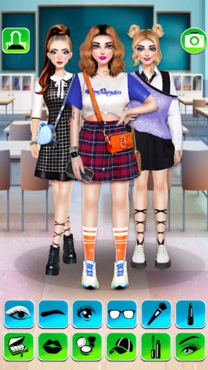 College Girls Fashion Dress Up