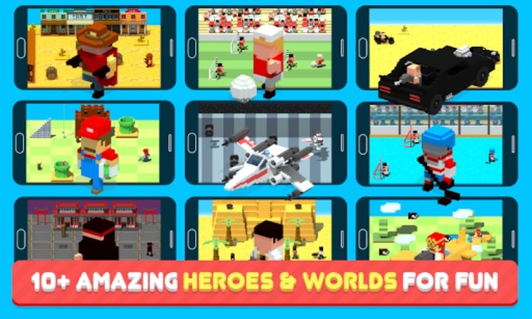 Angry Gun: voxel shooting game