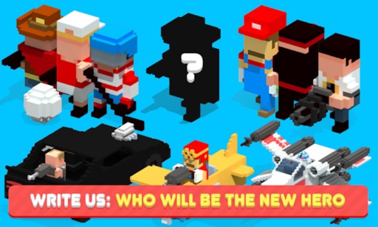 Angry Gun: voxel shooting game