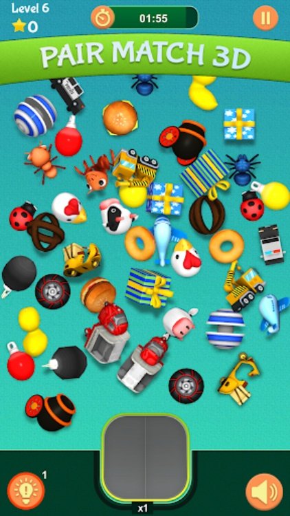 Matching Game: Match 3D Pair
