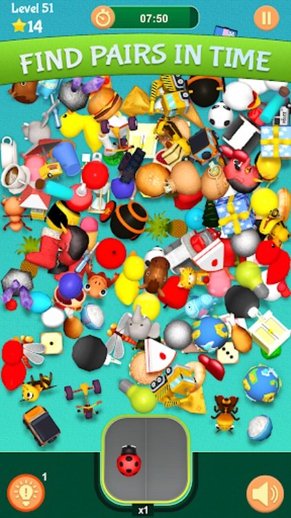 Matching Game: Match 3D Pair
