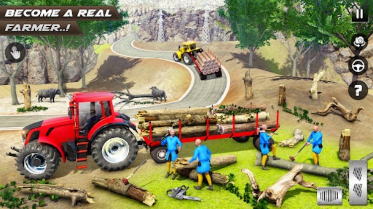 Real Farming: Tractor Game 3D