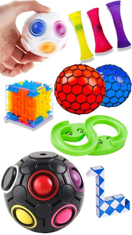 Pop It Fidget Toy ASMR At Home