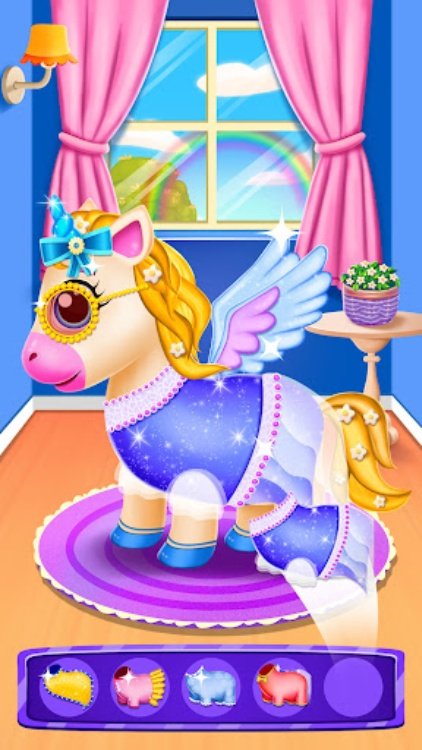 Magical Unicorn Girl Games