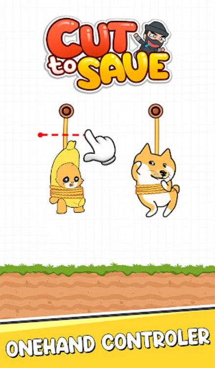 Rope Rescue: Cut Save Puzzle