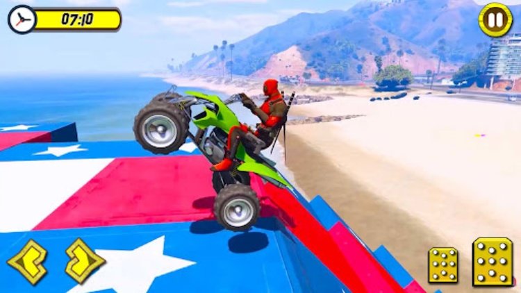 ATV Quads Bike Stunt Racing 3D