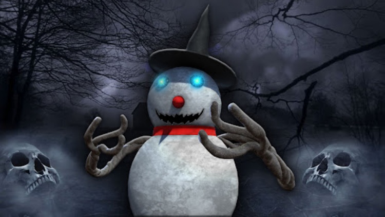 邪恶的可怕雪人游戏 3d