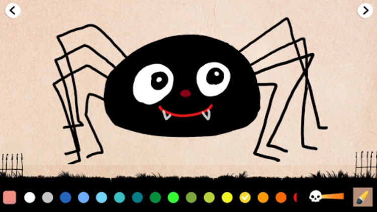 Labo万圣节汽车儿童游戏儿童警车卡车绘画涂鸦赛车游戏