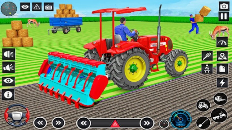 Farming Games: Tractor Driving