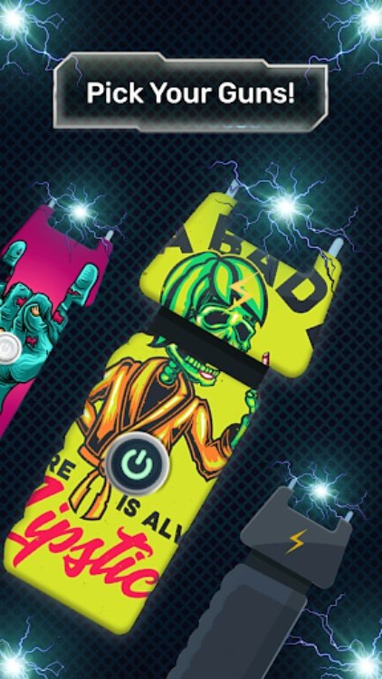 电击泰瑟枪恶作剧  电击枪