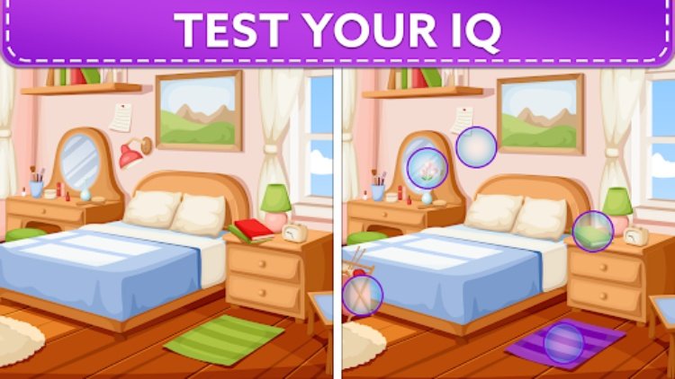 Spot 5 Differences: Find them!