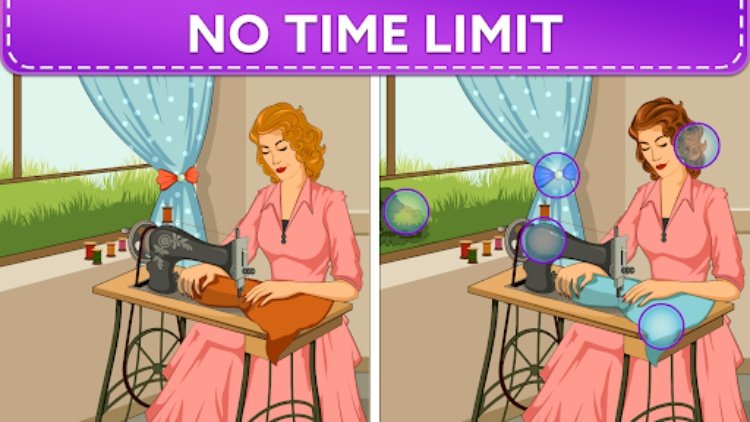 Spot 5 Differences: Find them!