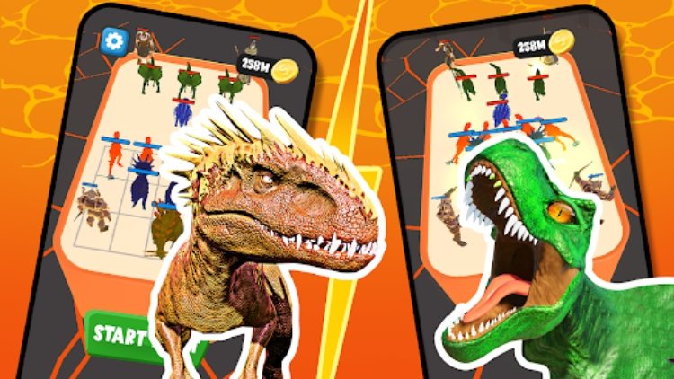 Merge Dinosaur  Fuse & Fight