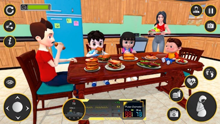動漫懷孕媽媽遊戲3d