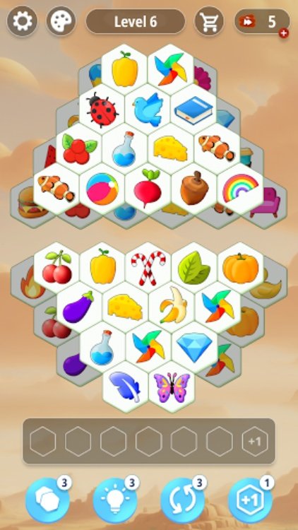 Tile Match Wonder（图块惊奇）  拼图游戏