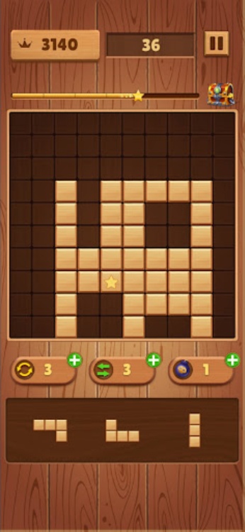 Wood Block Sudoku Puzzle