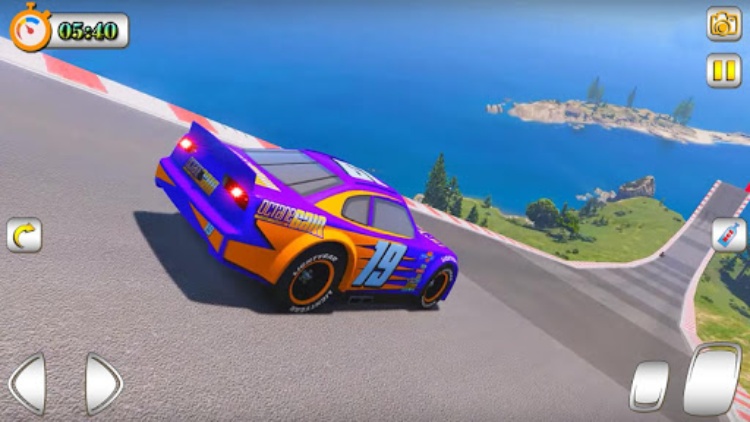 Superheroes Canyon Stunts cars