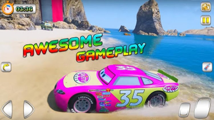 Superheroes Canyon Stunts cars