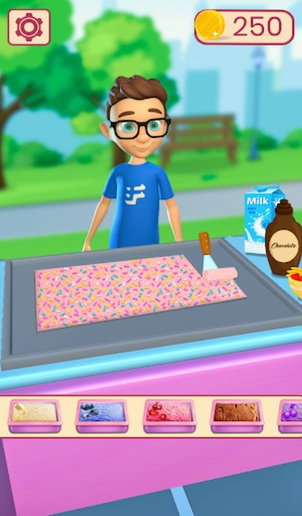 冰淇淋卷甜点 DIY