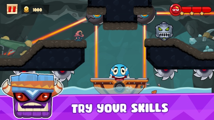 Ball's Journey 6  Red Bounce 