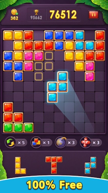 Gem Block Puzzle: 1010 Blast
