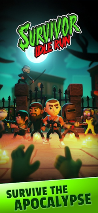 Survivor Idle Run: ZRPG Game