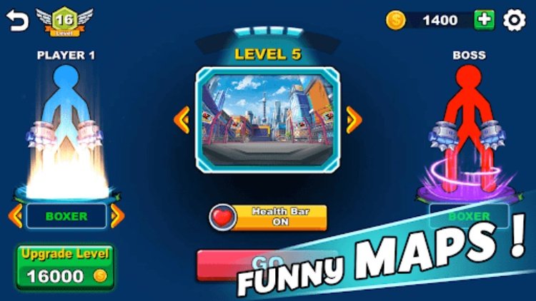 Stickman Fight: Warrior Battle