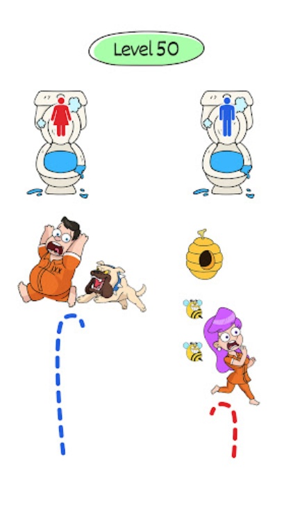 WC Rush Run: Draw to Pee