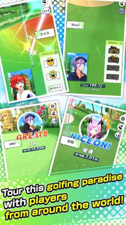 NEKO GOLF Anime GOLF