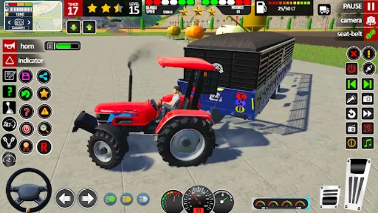 拖拉机模拟器农场游戏