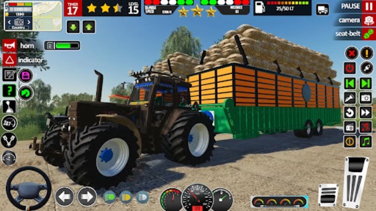 拖拉机模拟器农场游戏