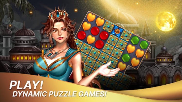 Jewel Golden Moon:Match3