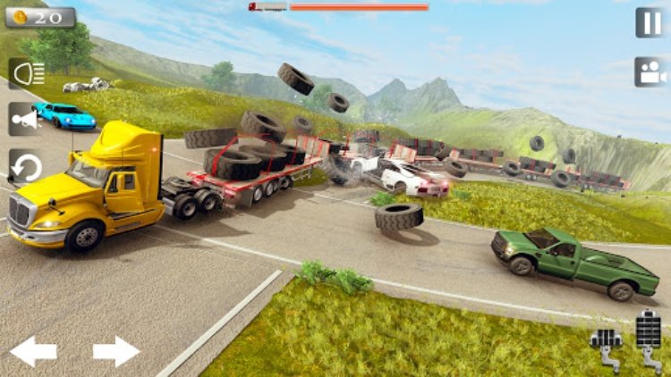 Giant Long Road Train 2021 Sim