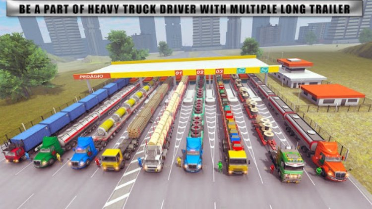 Giant Long Road Train 2021 Sim