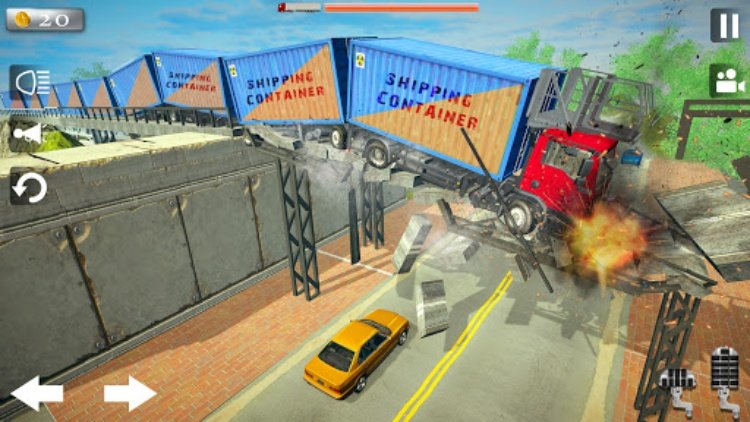 Giant Long Road Train 2021 Sim