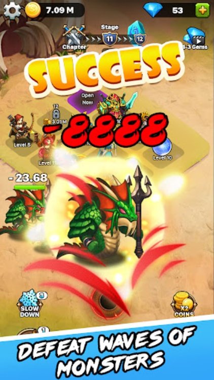 Merge Hero:Tower Defense Game