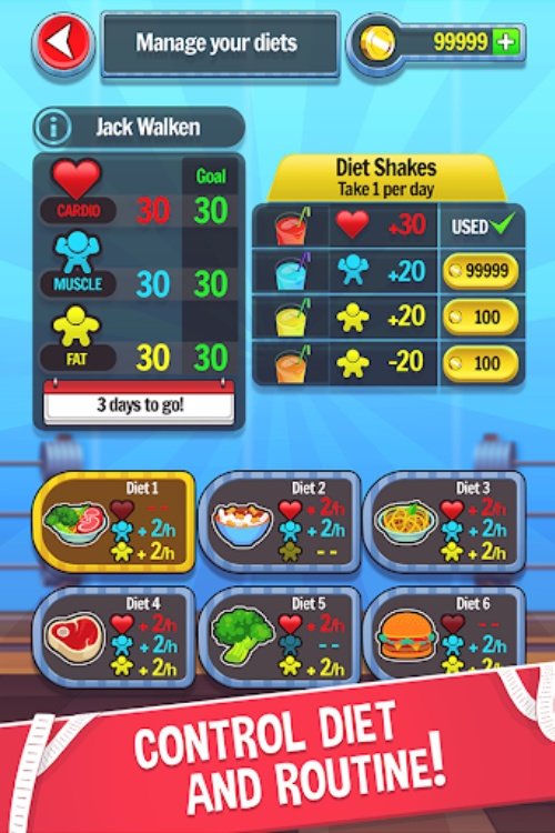 Fat No More: Sports Gym Game!