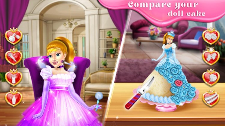 Fashion Battle Doll Cake Games