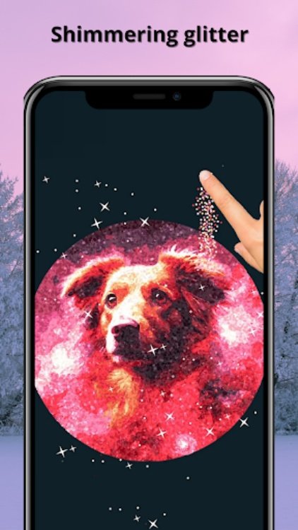 Glitty: glitter coloring books
