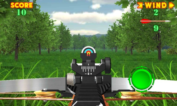 Crossbow shooting simulator