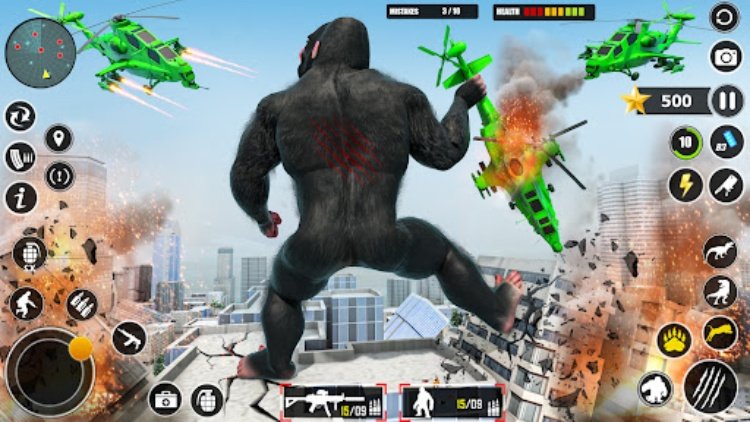 Wild Gorilla Game: Smash City