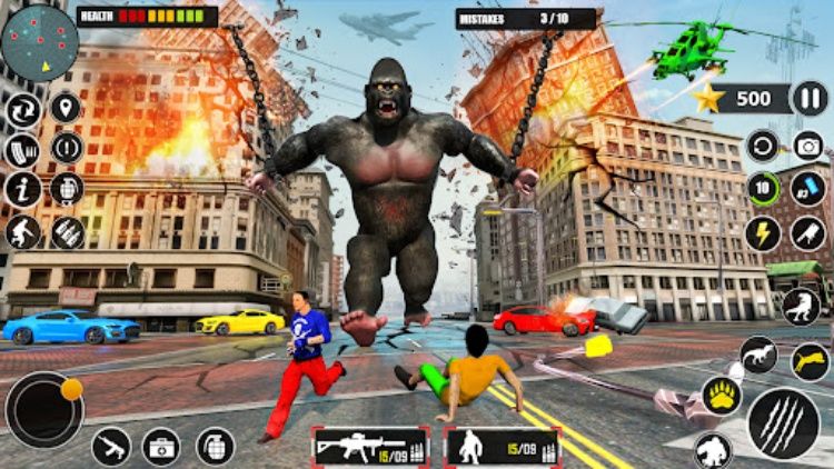 Wild Gorilla Game: Smash City