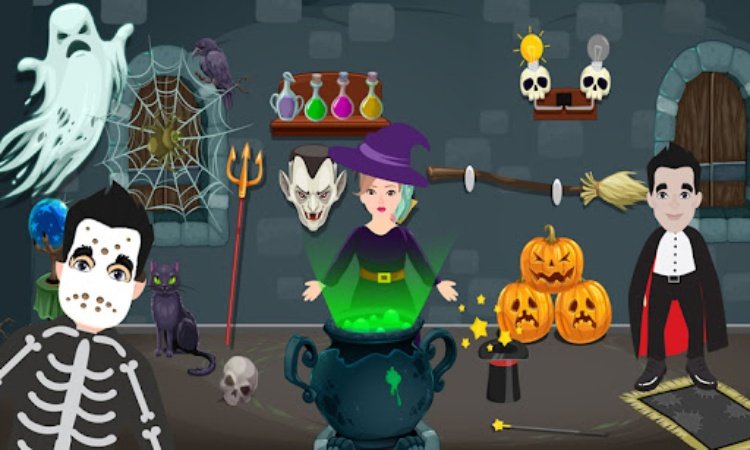 Pretend Play Halloween Party