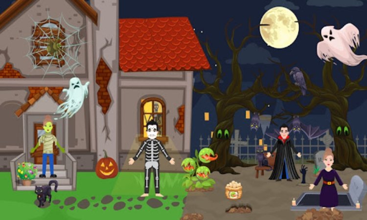 Pretend Play Halloween Party