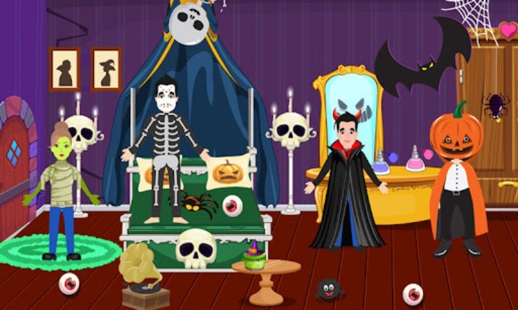Pretend Play Halloween Party