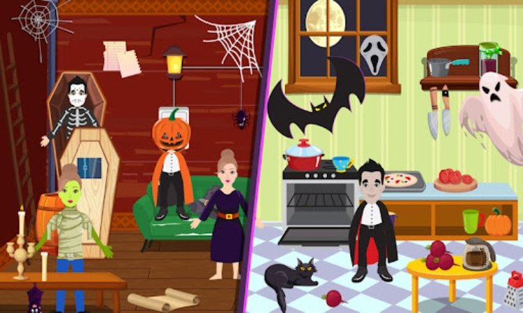 Pretend Play Halloween Party