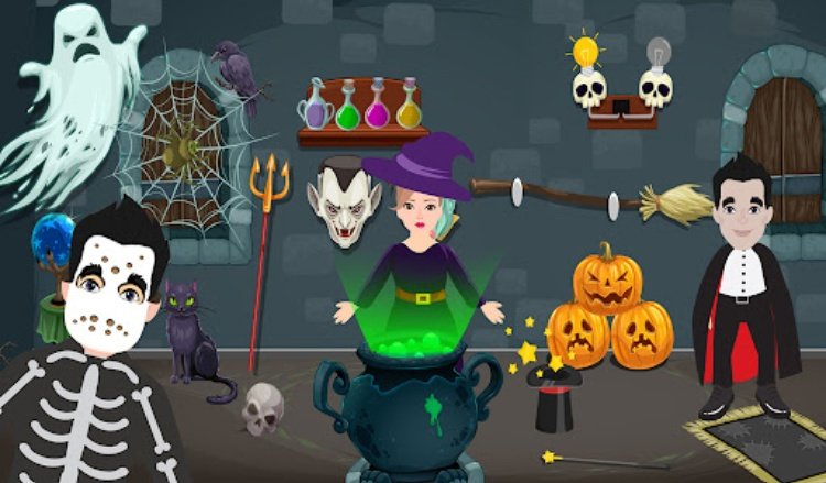 Pretend Play Halloween Party