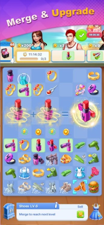 Merge Lover: Story & Makeover