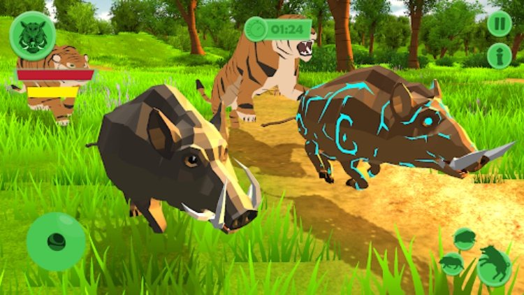 Wild Pig King Warthog Boar Sim